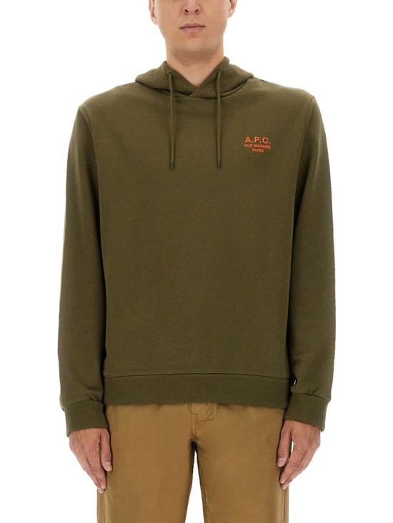 A.P.C. Men Tunic Tops COHGR M27914 JMG GREEN