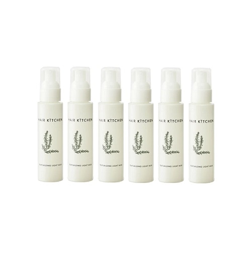 【6個セット】ヘアキッチン テクスチャライジング ライトミルク 95ml