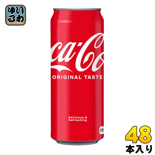 コカ・コーラ 500ml 缶 48本 (24本入×2 まとめ買い)