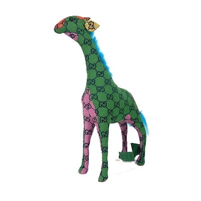 GUCCI キリン型　ぬいぐるみ Qoo10] GUCCI ぬいぐるみ 670233 キリン アニマ : おもちゃ・知育