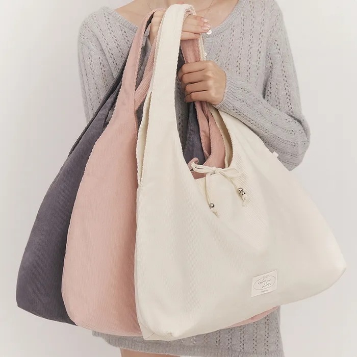 mellow corduroy shoulder bag_3 colors 韓国人気 韓国ファッション