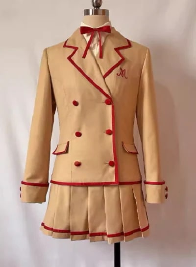 新作入荷コスプレ衣装 夢色パティシエール- 学院女子制服 コスプレ衣装
