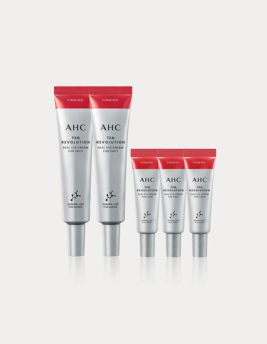 AHC NEW リアルアイクリームフォフェイス (35ml 2個+7ml 3個)