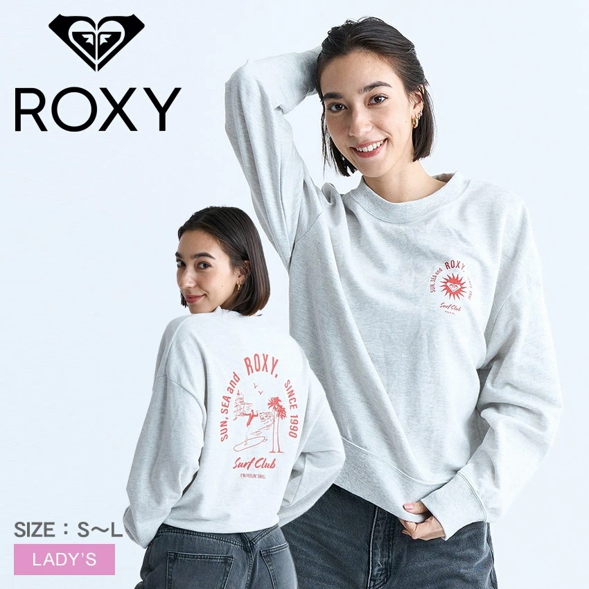 レディース ウエア スエット トレーナー 裏毛 長袖 トップス クルーネック プルオーバー プリント Tシャツ ロンT ALL YOU NEED IN LIFE RLT244043