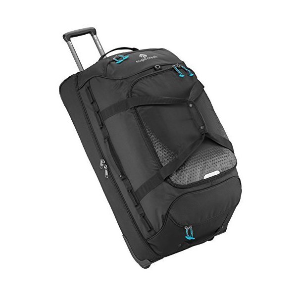Eagle Creek Expanse Drop Bottom Wheeled Duffel Bag， 32-Inch， Black 並行輸入品