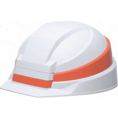他サイト： ＤＩＣ IZANO2 AA21-W/O KP 折りたたみヘルメット IZANO2 ホワイト／オレンジライン KP IZANO2AA21W/OKPの商品画像
