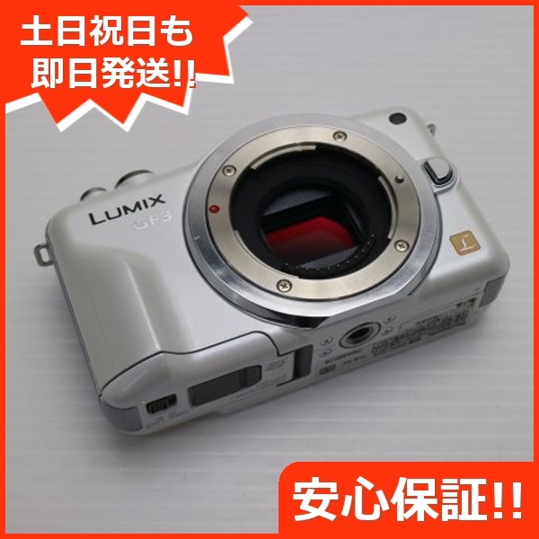 超美品 DMC-GF3 シェルホワイト ボディ Panasonic LUMIX デジタル一眼 87