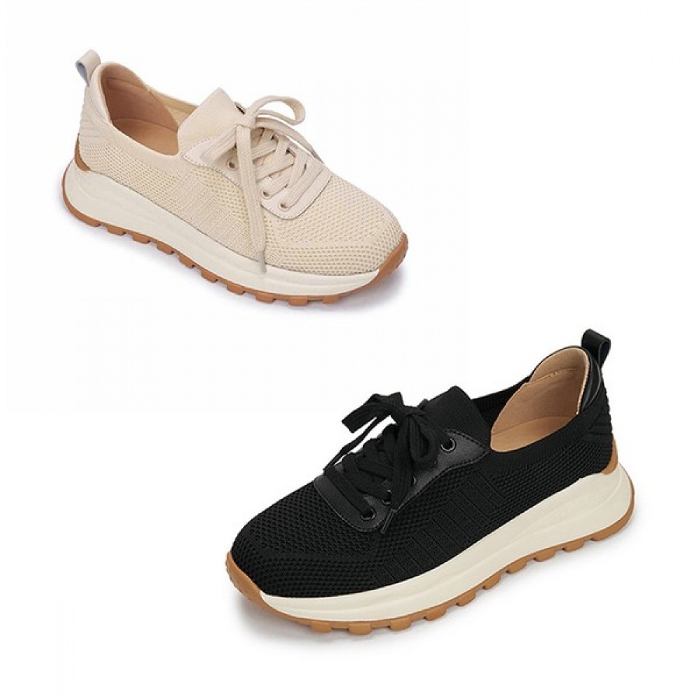 [Mook] レディースシエロニットスニーカー2色