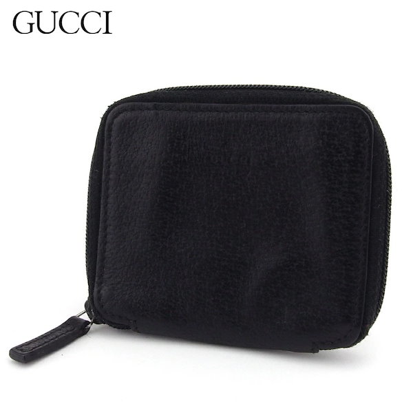 グッチ コインケース 小銭入れ メンズ 115276 ロゴ GUCCI 中古