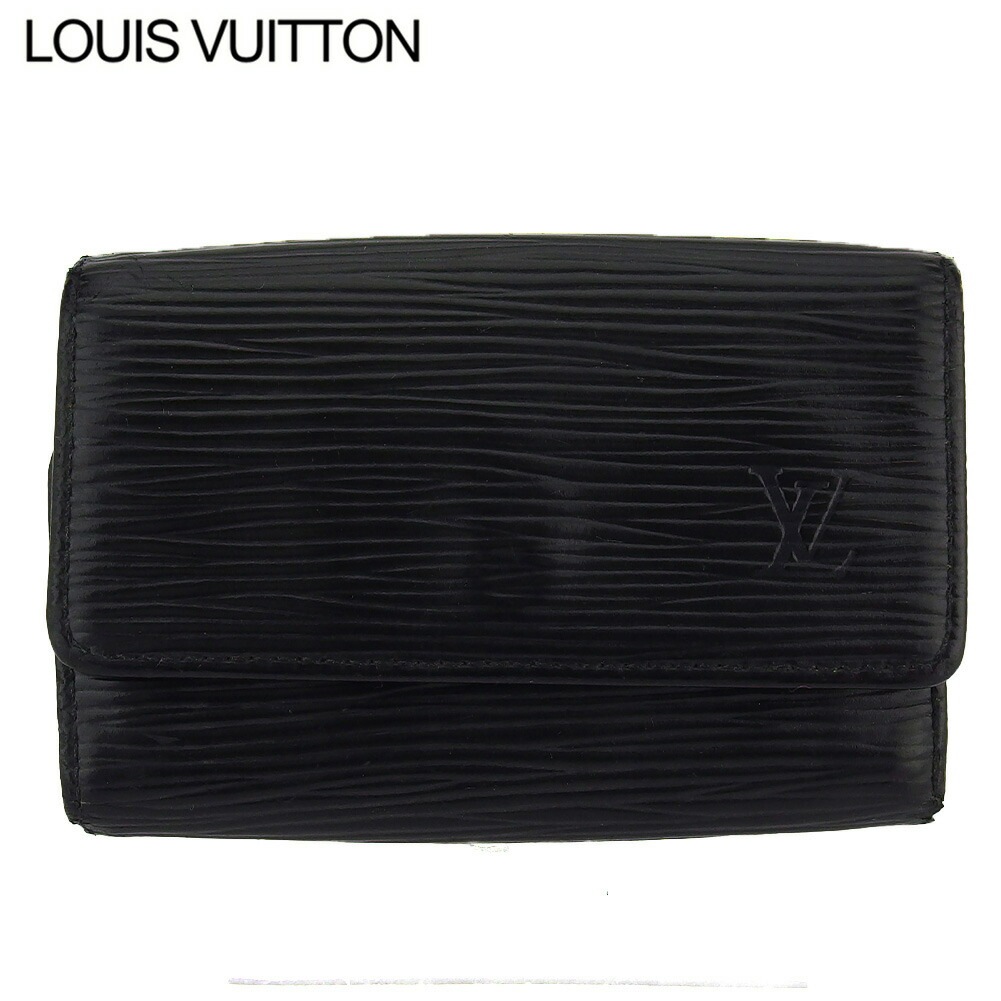 キーケース 6連キーケース エピ レディース メンズ ミュルティクレ6 ブラック ゴールド 中古 12,875円