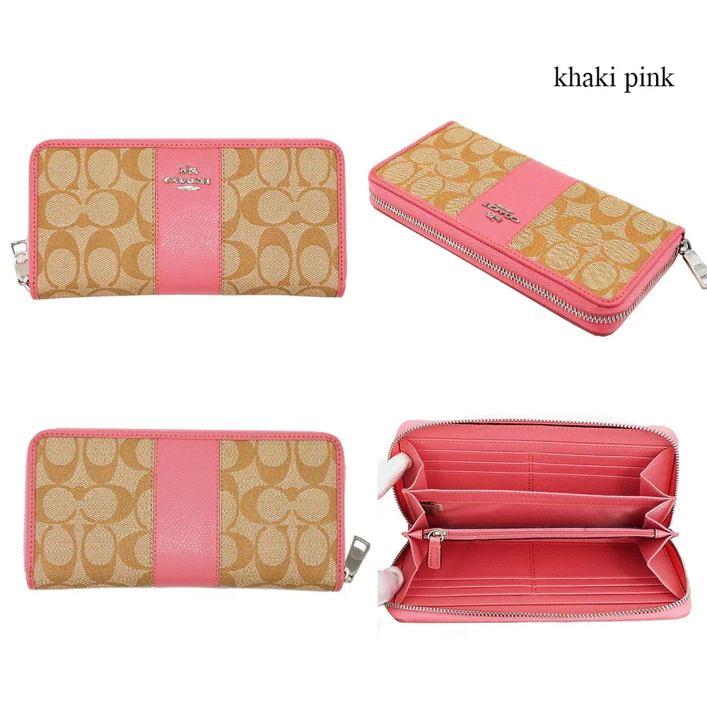 Qoo10] Coach COACH コーチ 財布 長財布 F52 : バッグ・雑貨