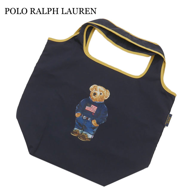 ポロ ラルフローレン POLO RALPH LAUREN ポロベア Shopping Bag ショッピングバッグ NAVY 277-003022-017