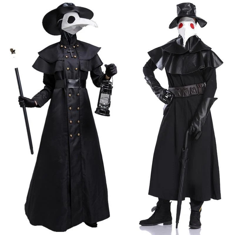 レディース 鳥医師 コスチューム クリスマス 中世風 ペスト医師 仮装 大人 コスプレ パーティー コスプレ ハロウィン ペストマスク ペストドクター 衣装 疫病 5,419円