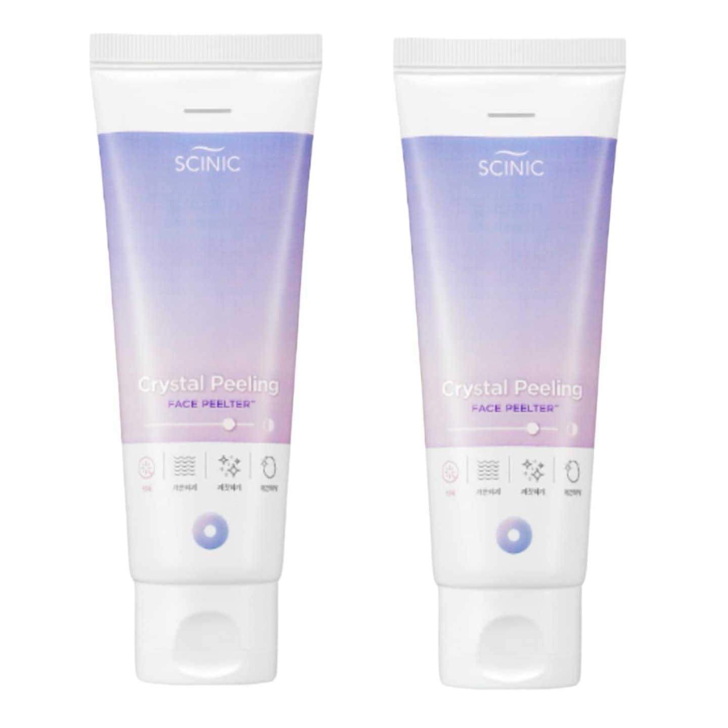 フェイスフィルター クリスタル ピーリング 80ml*2