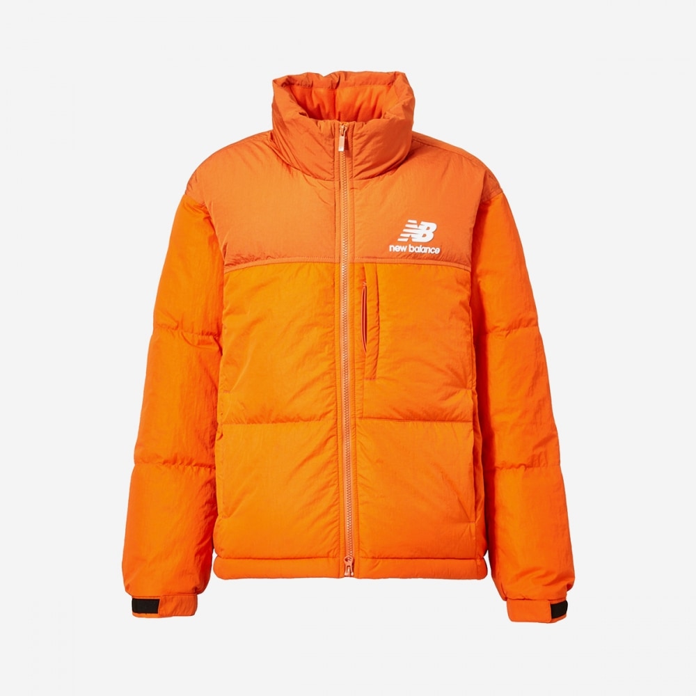 ニューバランスユニナイロングースダウンジャケット NBNPB41043-オレンジ