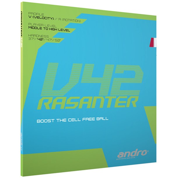 アンドロ andro ラザンター V42 卓球ラバー (112290-bk)