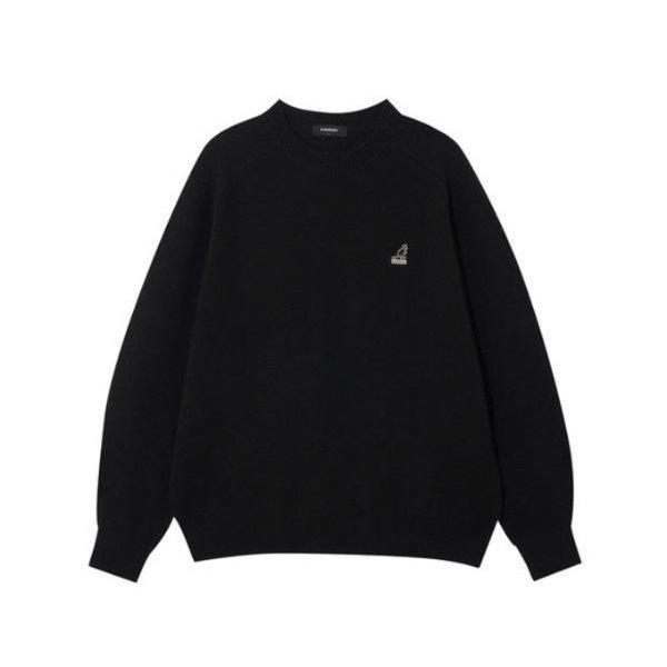 M 長袖Tシャツ CQK KRFC-KN19060BK クラシックプルオーバー 1906 ブラック