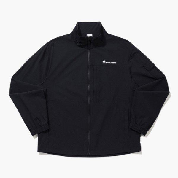 M ウインドブレーカー UQC QQ223LJK51-BLK シンプフレックス スタンドネック ジャケット / BLACK