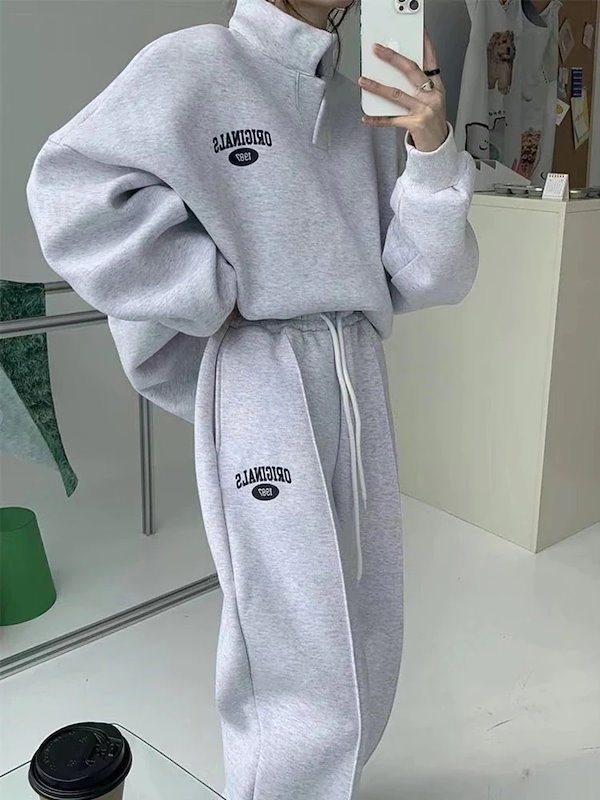 Qoo10] 2026人気ブランドスウェットセットアッ