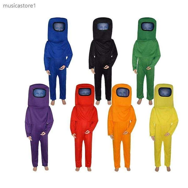 Qoo10] アモングアス 子供用 コスプレ衣装 9色