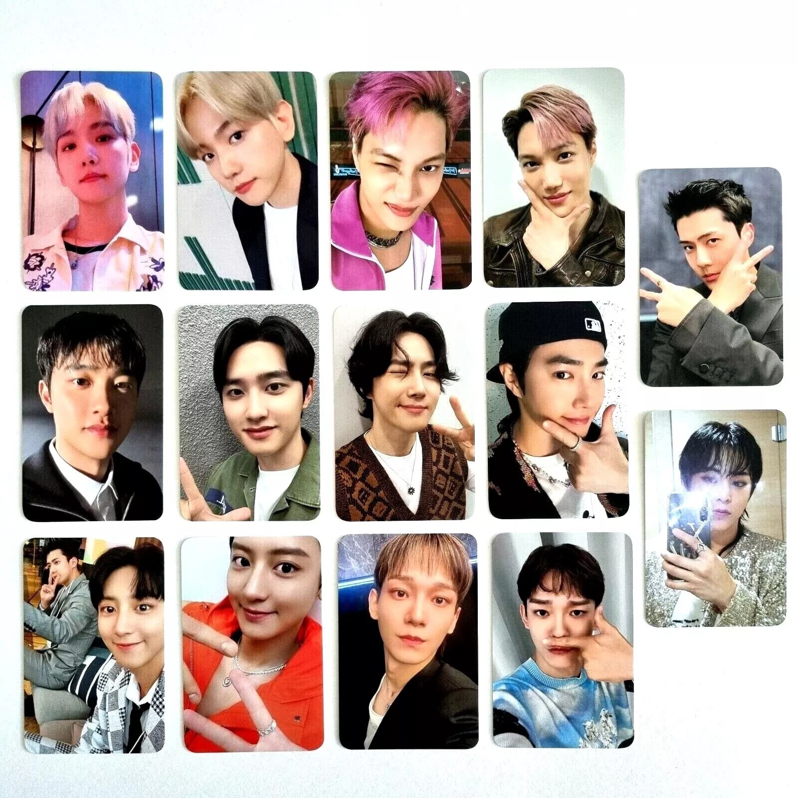 EXO EXIST EXOcial Club Cream Soda Official POP UP Lucky draw Photocard - 2nd ver (2) 公式フォトカード