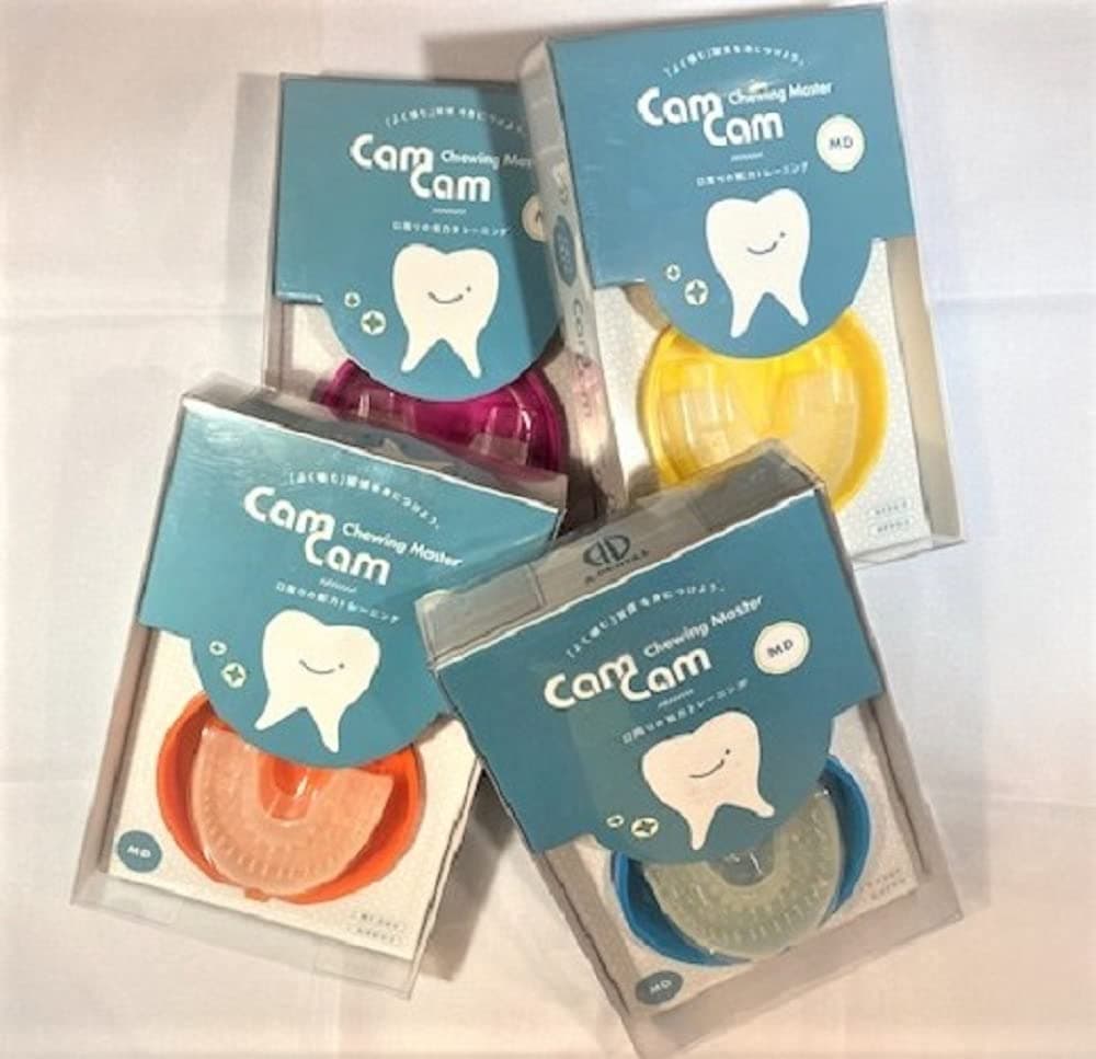 エーデンタル 噛む力を鍛える お口のエクササイズ【CamCam MD(セット)】7歳から
