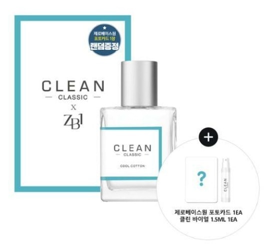 (CLEAN X ZEROBASEONE)クリーンクールコットンEDP 30ml企画(+ZB1フォトカード1種贈呈)