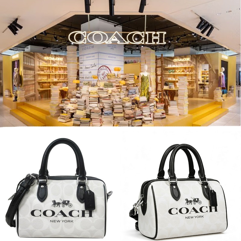 MINI ROWAN CROSSBODY IN SIGNATURE CANVAS CO959　SVCAH