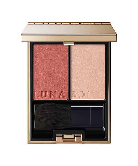 LUNA　SOLカラーリンググレイズ　5.7g／チーク　正規品　2023年３月17日発売