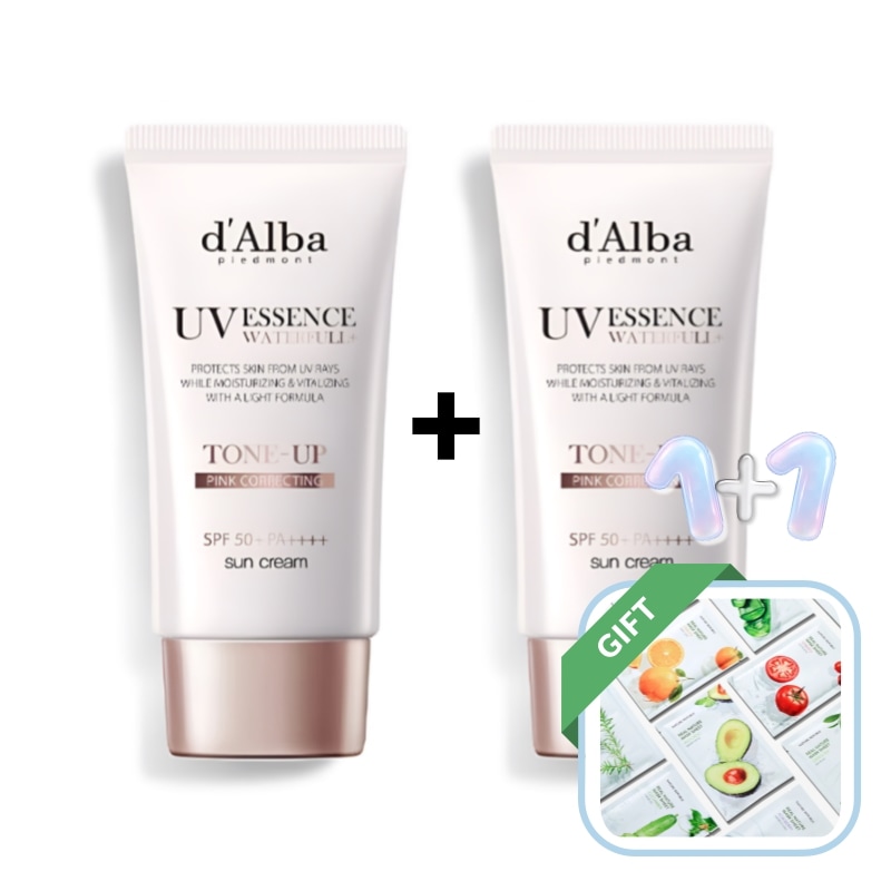 ウォーターフルトーンアップサンクリーム 50ml×2本セット トーンアップ.日焼け止め.UV対策.化粧下地.白浮きしない.ナチュラル仕上げ.しっとり肌.敏感肌用.軽いつけ心地.SPFケア.保湿ケア