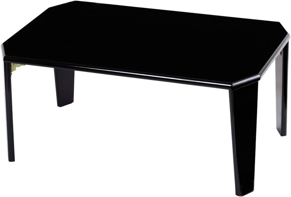 アイリスプラザ センターテーブル 折りたたみ 折れ脚センターテーブル 単身 一人暮らし おしゃれ ブラック OCTK-75 75×50×33cm