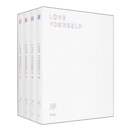 BTS 防弾少年団 ミニ 5集 LOVE YOURSELF 承 Her 4種セット ボウダンショウネンダン