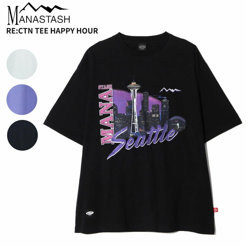 マナスタッシュ 半袖Tシャツ ショートスリーブTシャツ Tシャツ カットソー トップス 792-4134005