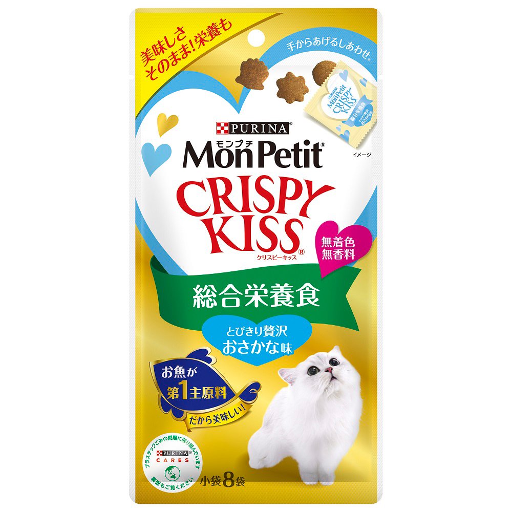 クリスピーキッス　総合栄養食　とびきり贅沢おさかな味　２４ｇX３０袋　猫　おやつ　ＣＲＣ35―25―83―00―00