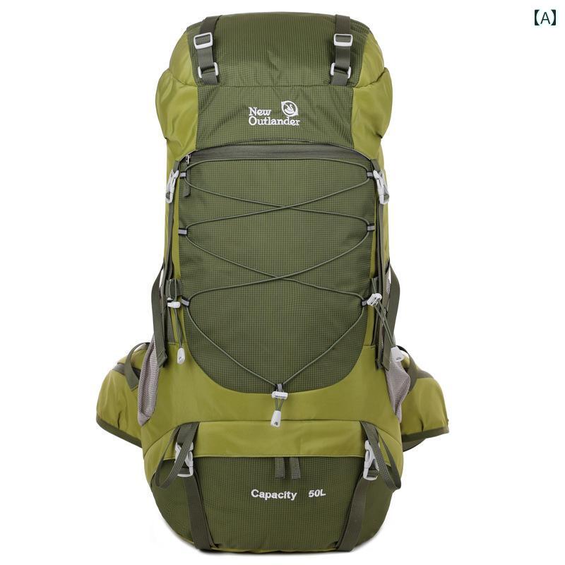 リュック　アウトドア　旅行 ドイツ製 プロ アウトドア 登山 バッグ 50 L大容量 バック パック ハイキング 多機能 防水 60 L