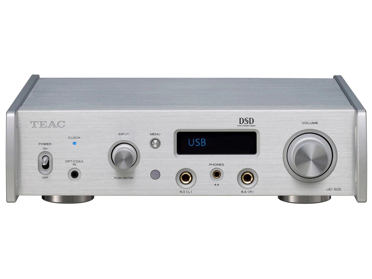 UD-505-X/S [シルバー] ヘッドホンアンプ