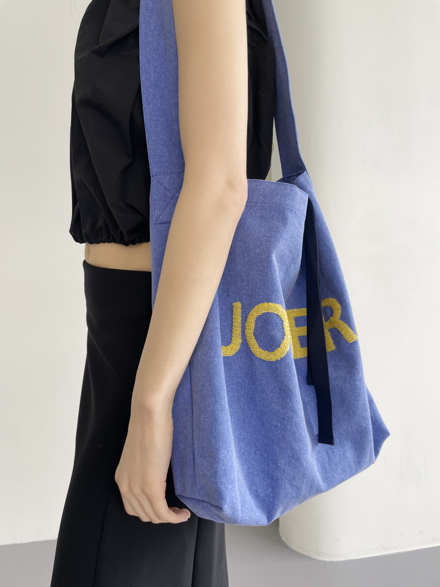 人気が高い ショルダーバッグ JOUER.Spangled Blue _Washing bag