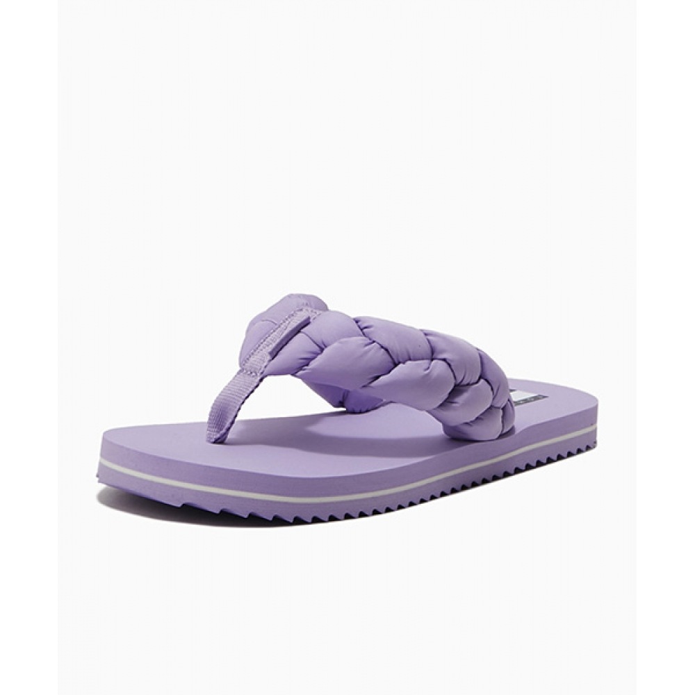 TOMMY JEANS ローラ ブレイディッド フリップフロップ - ラベンダー (T52F1ASN490JT1VXP)