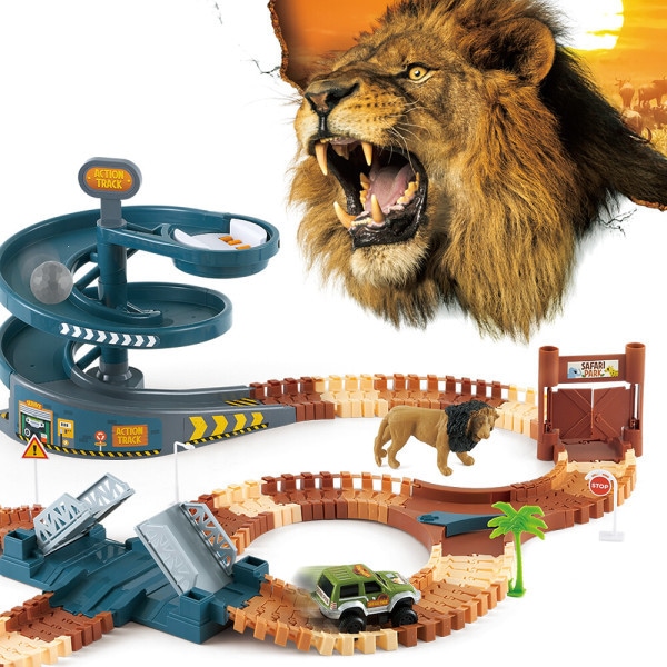 SET サファリパーク+サファリカミニカー 1種選択 子供プレゼント おすすめ 6,625円