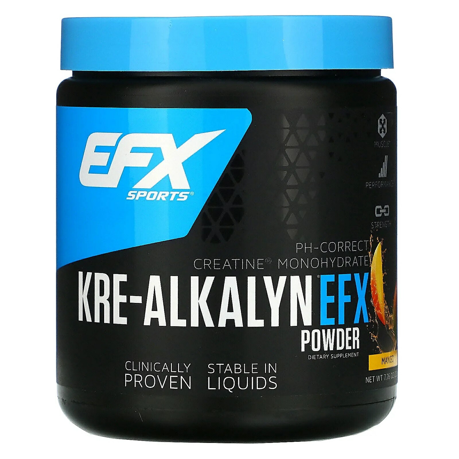 EFX SPORTS社　Kre-Alkalyn（クレアルカリン）EFXパウダー　220g（7.76オンス）