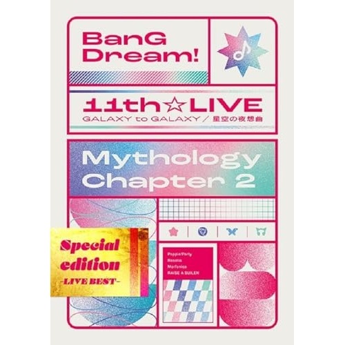 BanG Dream! 11thLIVE/Mythology Chapter .. ／ Poppin’Party/Ro... (Blu-ray) BRMM-10745