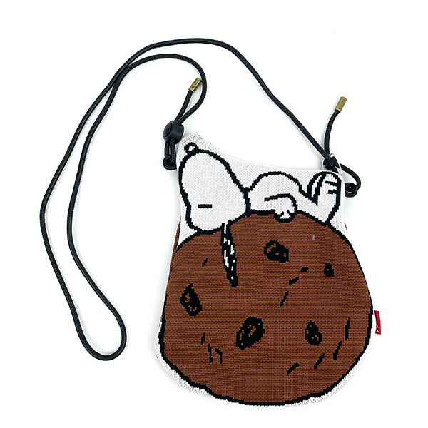 スヌーピー ピローニットショルダーバッグ クッキー SNOOPY_5337-839204
