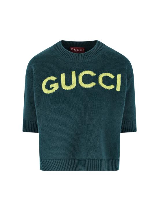 GUCCI Women Sweater 851972 XKEBC 3027 Green