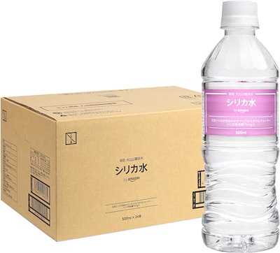 他サイト： by Amazon シリカ水 500ml×24本 シリカ 75mg/L 含有の商品画像