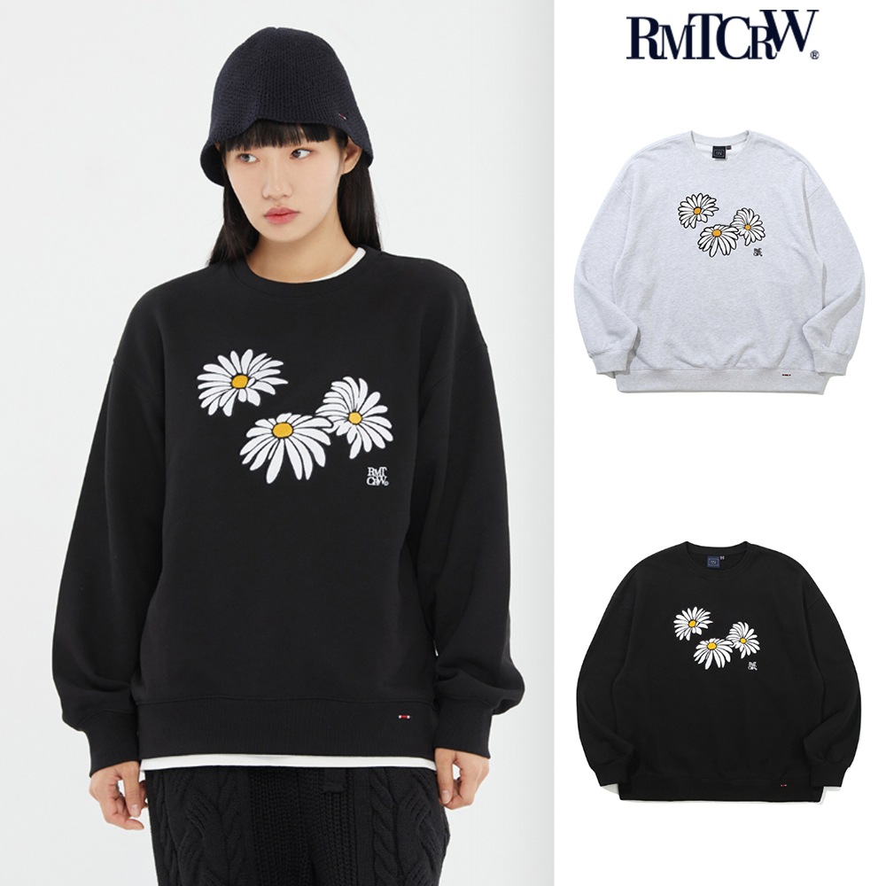 【ROMANTIC CROWN】 TRIPLE DAISY CREWNECK 8,514円
