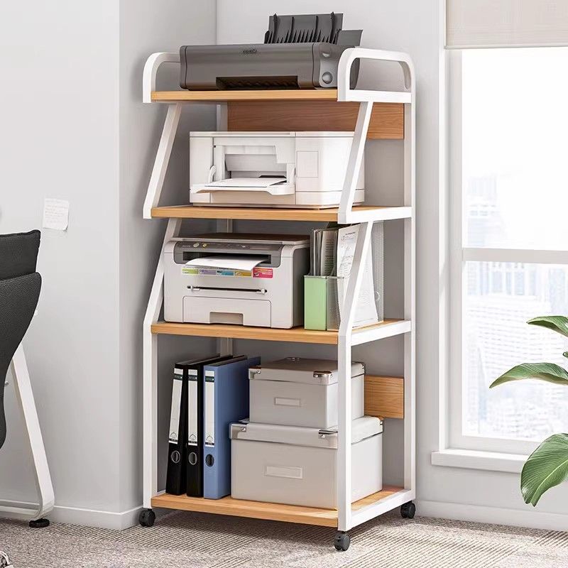 モバイルオフィス収納ラック収納コピー機配置棚床多層ファイルカウンターマシン