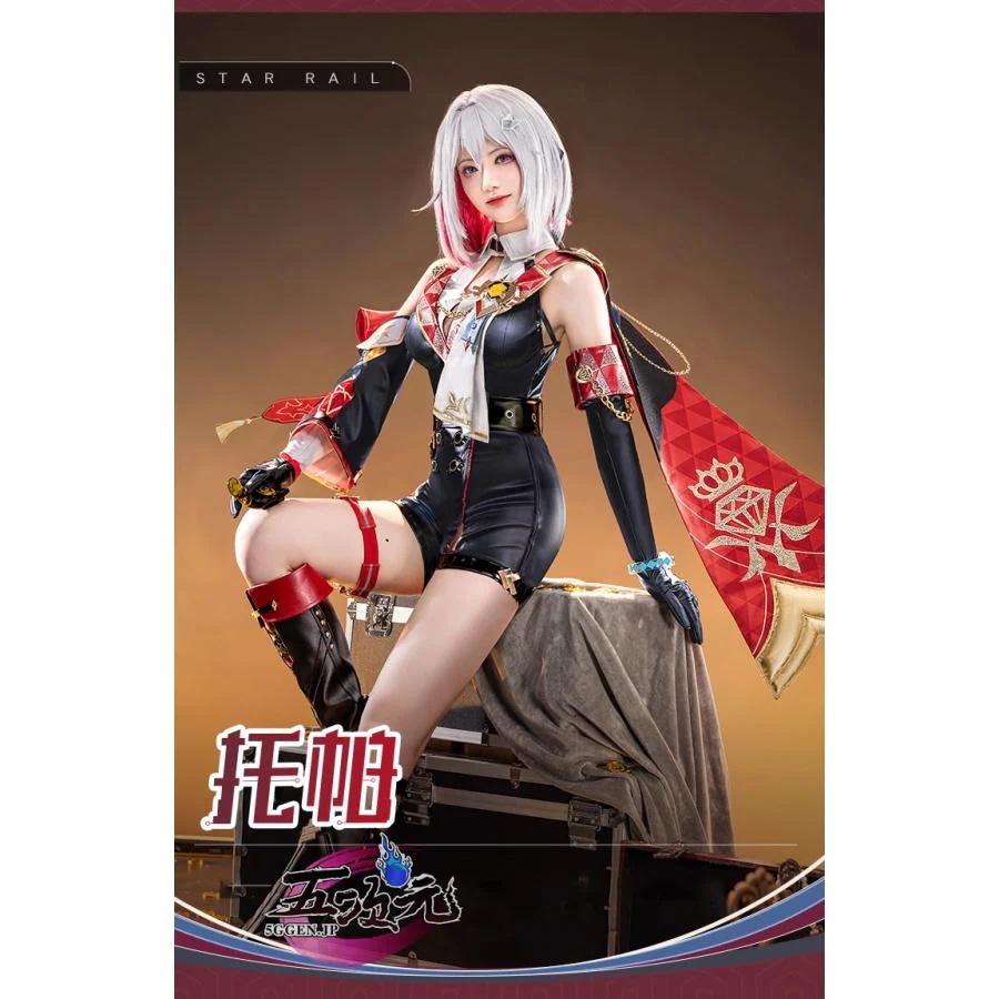 【予約商品】2026新作 Insでも話題に 猫屋小舗　崩壊スターレイル コスプレ　崩スタ　トパーズ＆カブ　衣装　ウィッグ　靴　武器　追加可