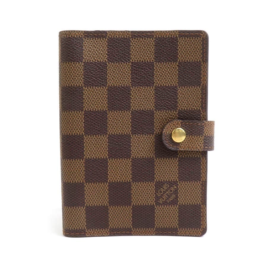 ルイ ヴィトン LOUIS VUITTON 手帳カバー ダミエ アジェンダPM ダミエキャンバス エベヌ ユニセックス R20700 h30726k