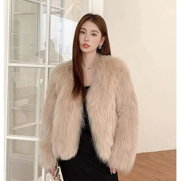 ぬいぐるみ ファーベスト コート 華やか暖かい ジャケット レディース フリース ファージャケット Ｖネック ボア アウター 保温