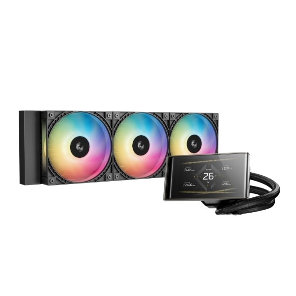 R-LT360VISION-BKAMMC-G-1 ブラック 水冷CPUクーラー(360mm) メーカー直送